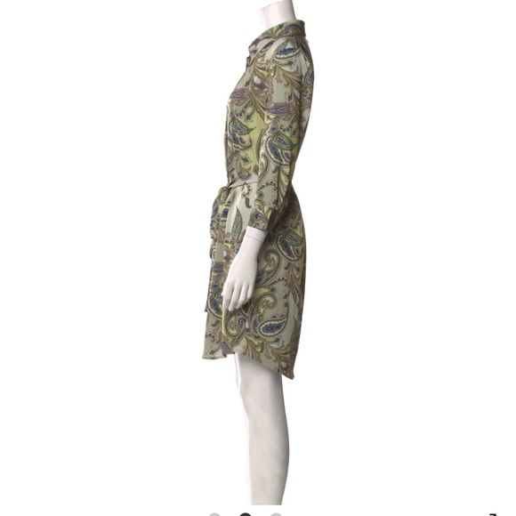 L’Agence NEW Paisley Print Knee-Length Dress - Picture 2 of 8